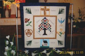 Zion - Pic (Quilt to commemorate 125th.Made by Kathy Sims) - 2-14-18